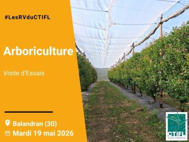 Visite d'Essais arboriculture - 2026