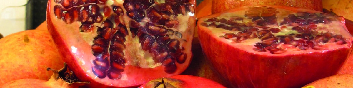 La grenade fluctue entre sucrée et acidulée La grenade fluctue entre sucrée et acidulée
