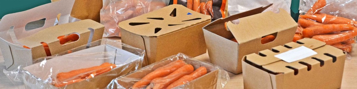 À la recherche d'alternatives au plastique pour le pré-emballage des carottes 