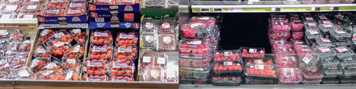 Effect of point-of-sale refrigeration on strawberry and raspberry quality 