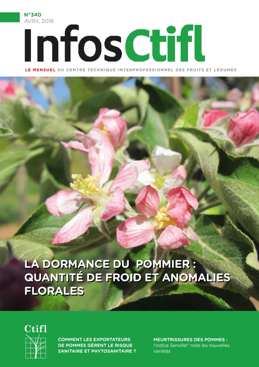 INFOS CTIFL 340 INFOS CTIFL 340