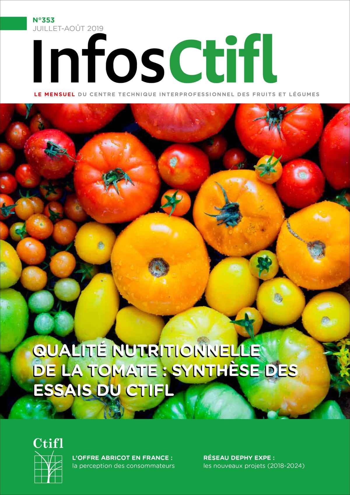 INFOS CTIFL 353 INFOS CTIFL 353