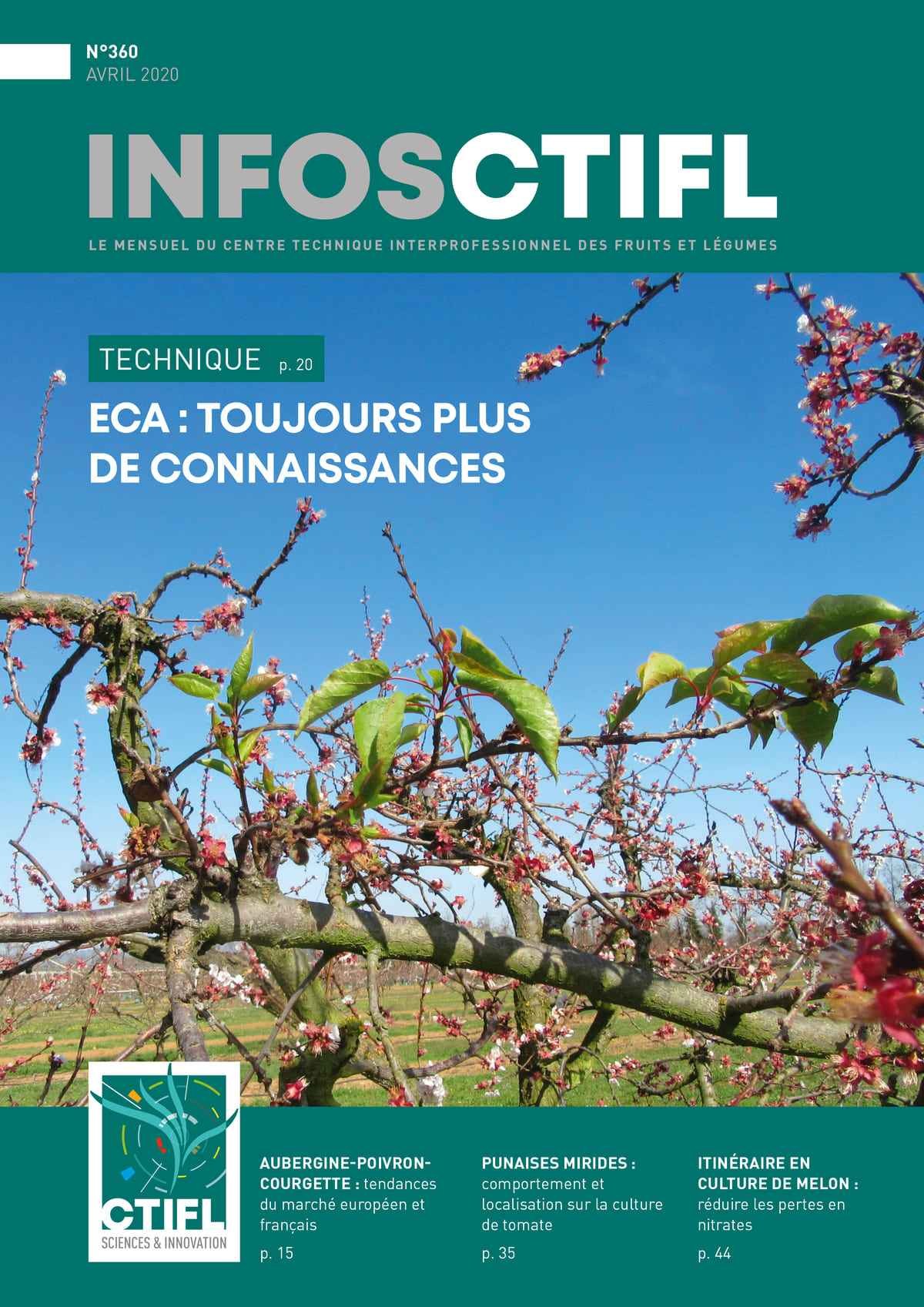 INFOS CTIFL 360 INFOS CTIFL 360