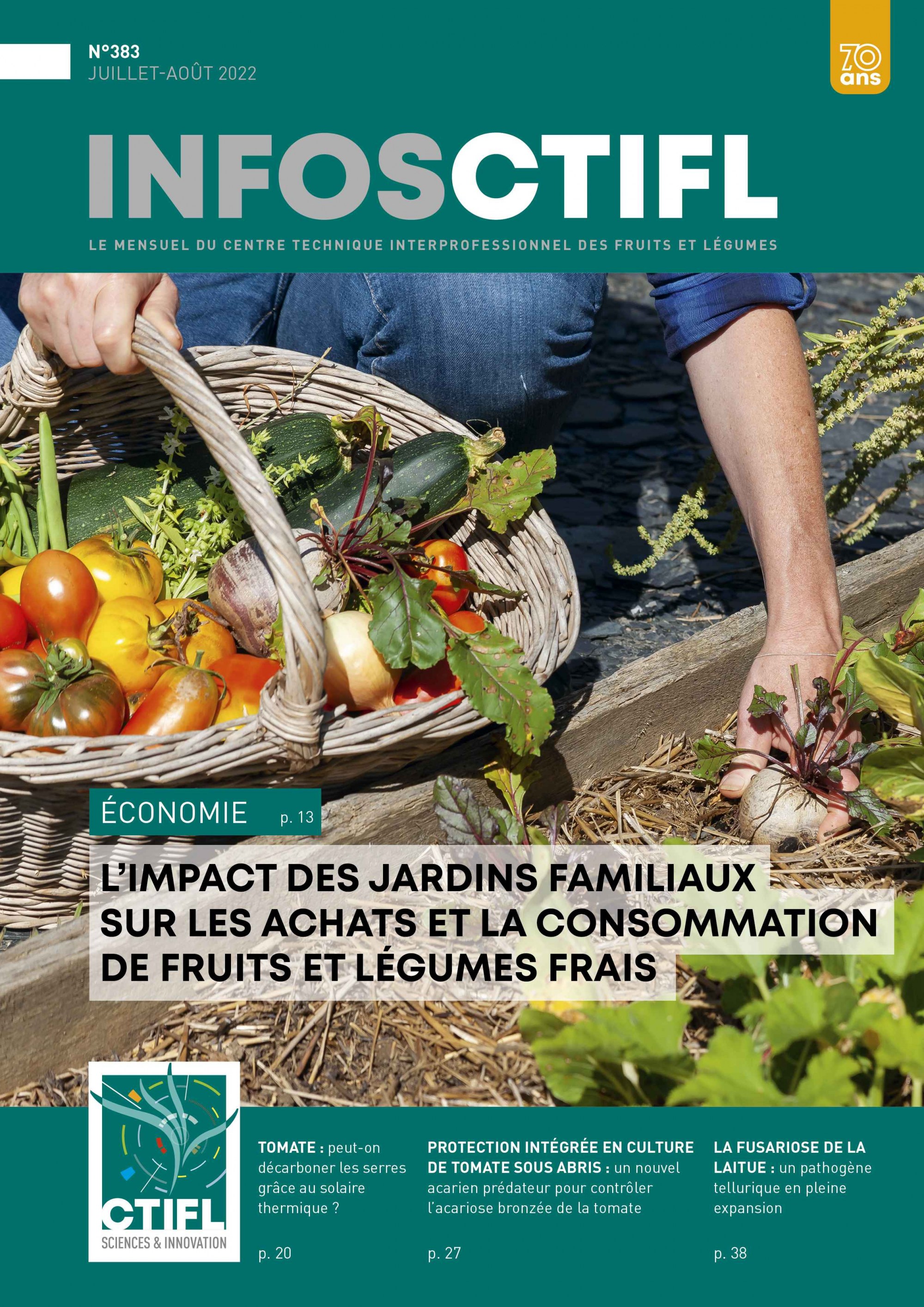 INFOS CTIFL 383 INFOS CTIFL 383