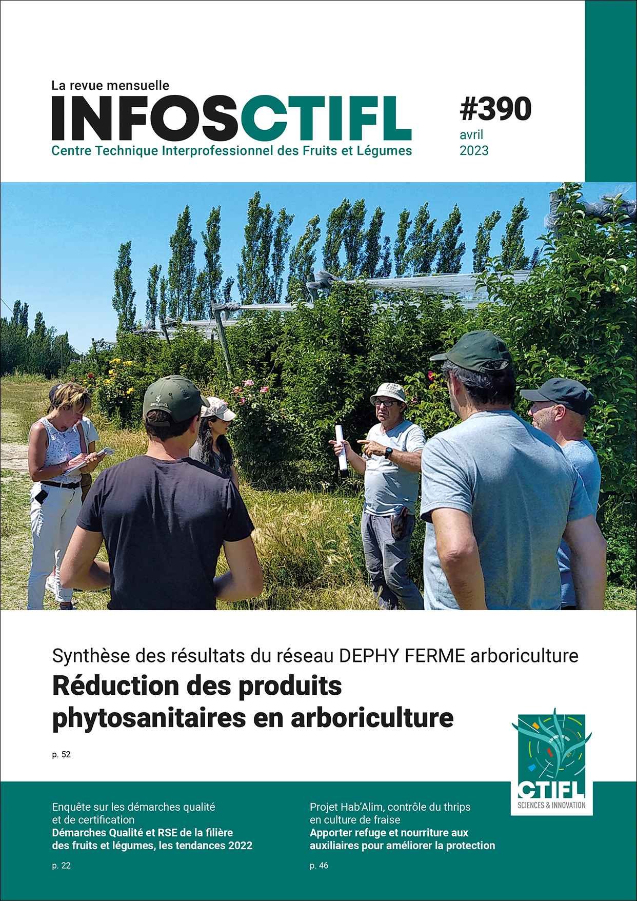INFOS CTIFL 390 INFOS CTIFL 390