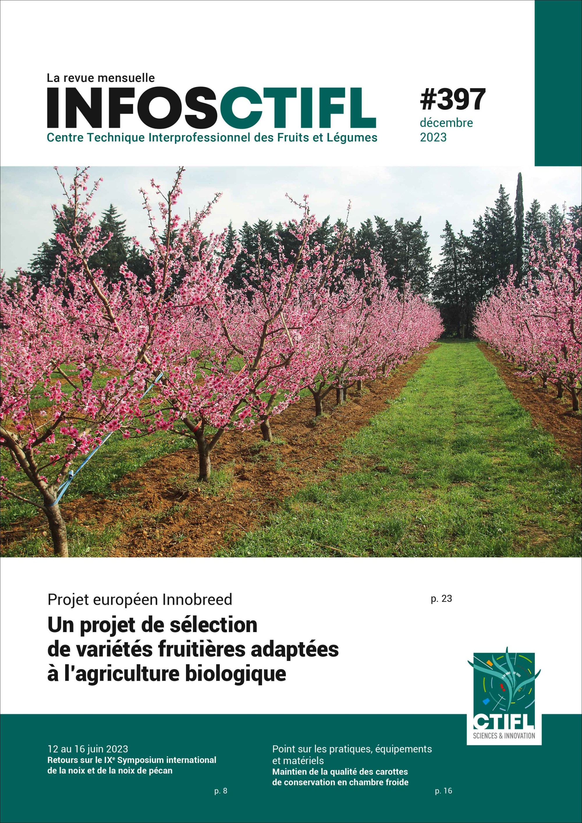 INFOS CTIFL 397 INFOS CTIFL 397