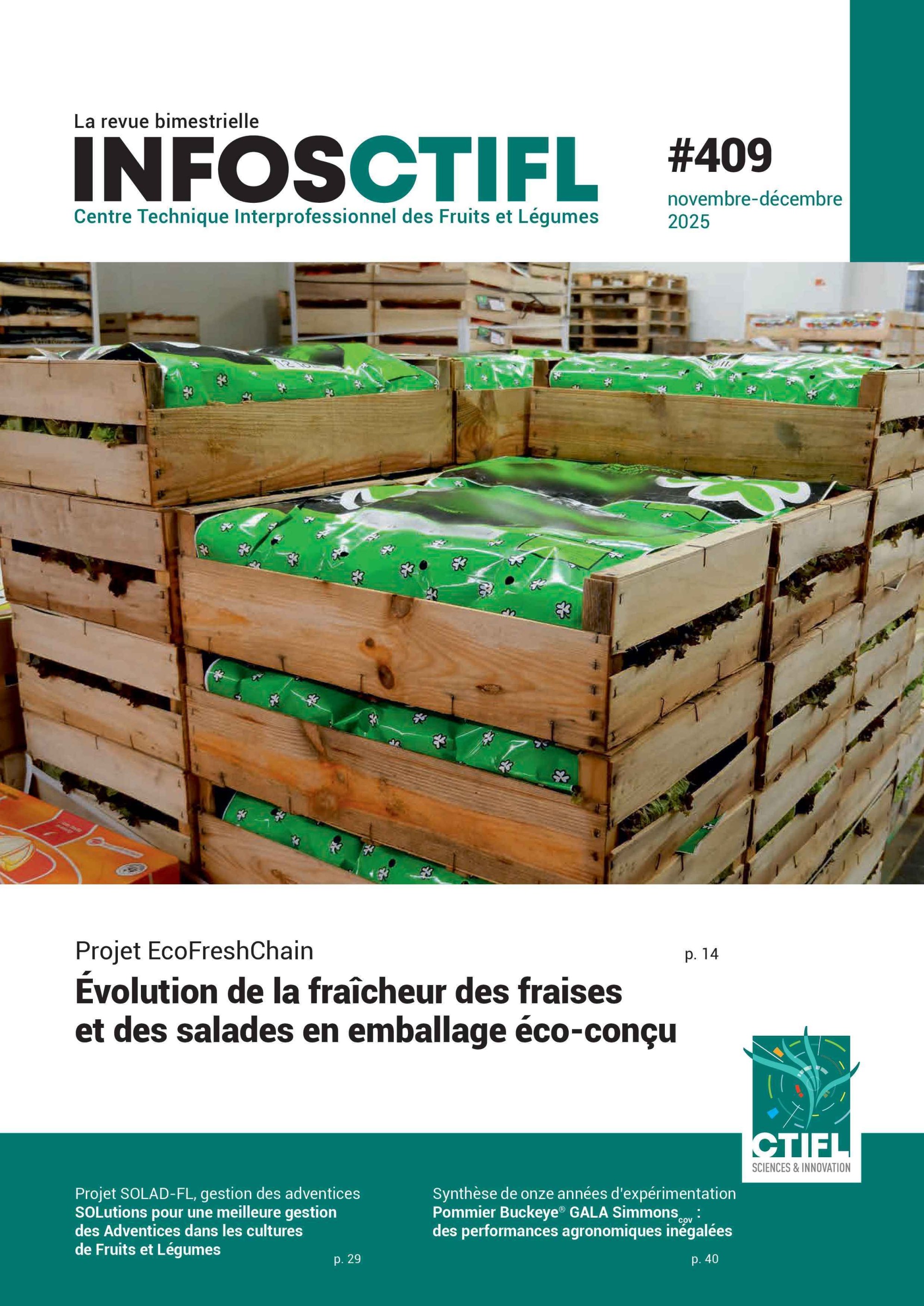 INFOS CTIFL 409