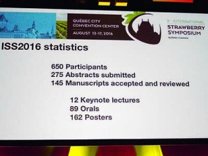 Le 8e symposium international sur le fraisier - Points marquants et regards sur la production au Québec