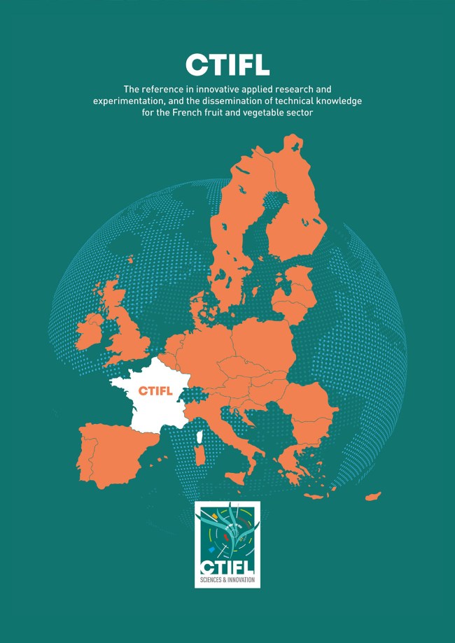 Plaquette : Europe, projets CTIFL - 2024