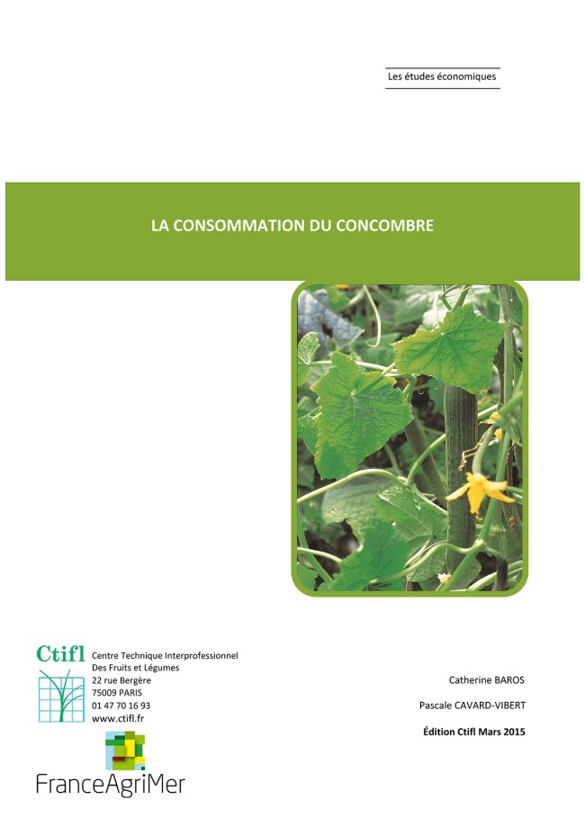 La consommation du concombre