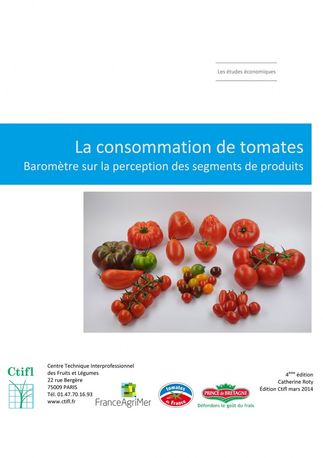 La consommation de tomates : baromètre sur la perception des segments de produits