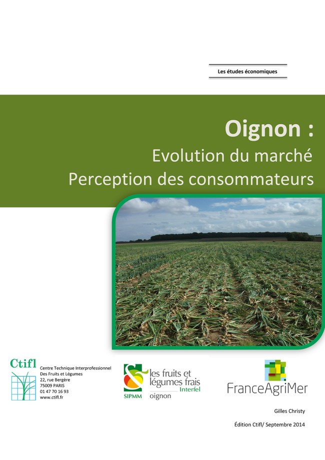 Oignon : évolution du marché, perception des consommateurs Oignon : évolution du marché, perception des consommateurs