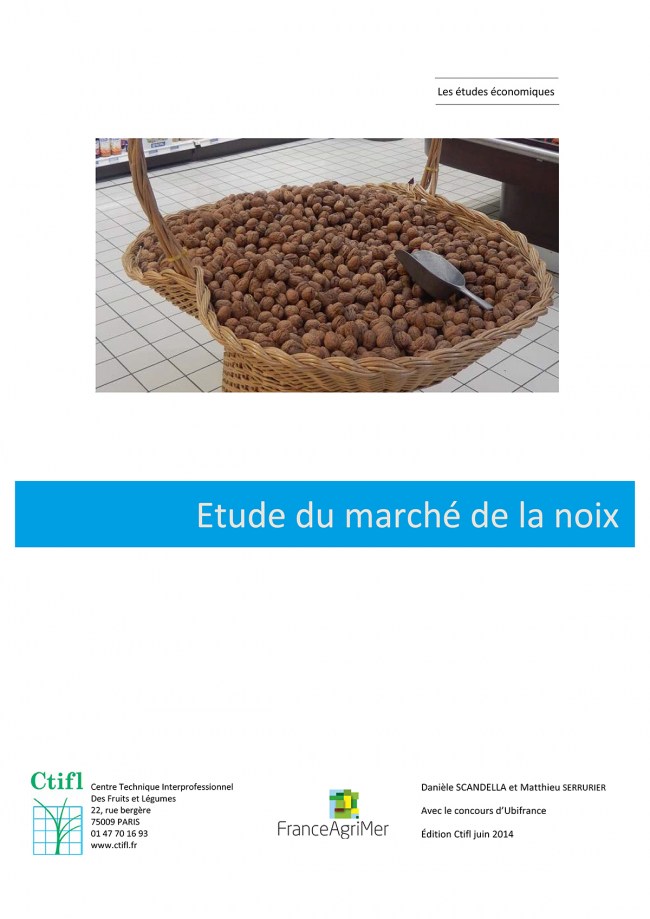 Étude du marché de la noix