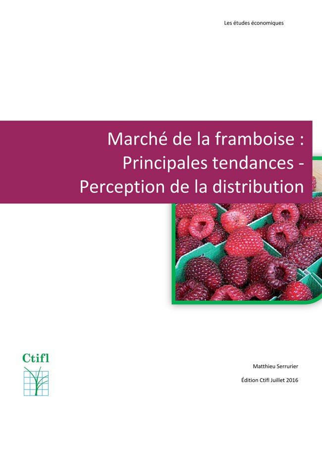 Marché de la framboise : principales tendances, perception de la distribution Marché de la framboise : principales tendances, perception de la distribution