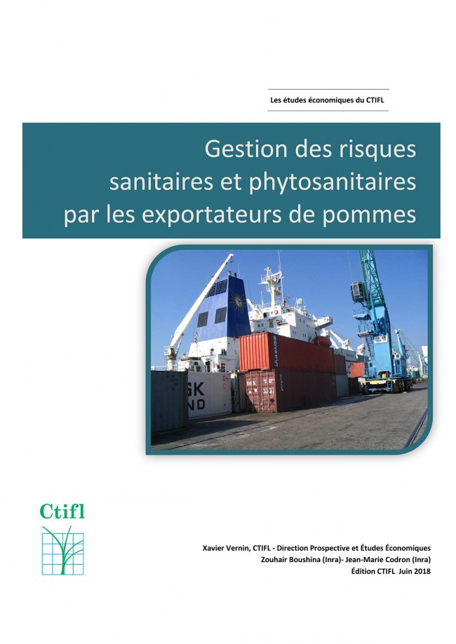 Gestion des risques sanitaires et phytosanitaires par les exportateurs de pommes Gestion des risques sanitaires et phytosanitaires par les exportateurs de pommes