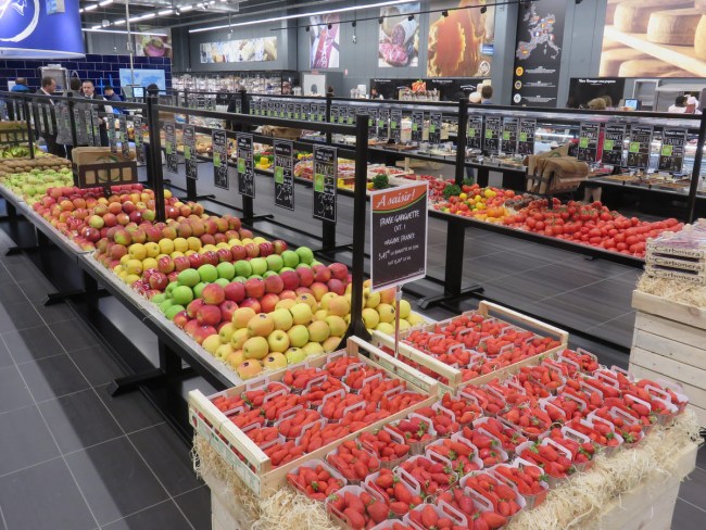 Solutions d'agencement fruits et légumes - Points de vente et focus Innovation variétale Pomme