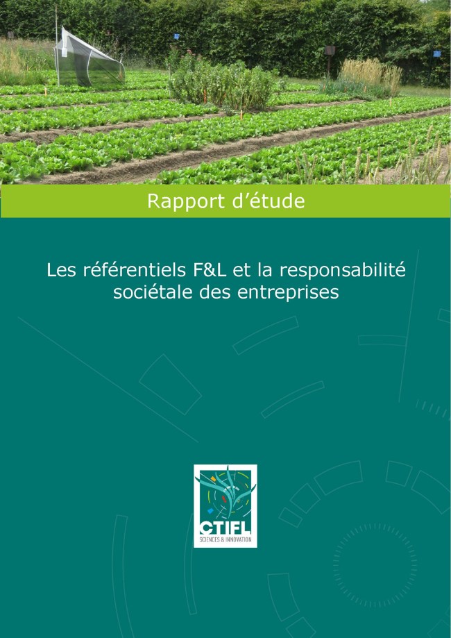 Les référentiels F&L et la responsabilité sociétale des entreprises