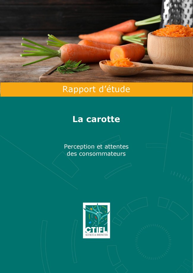 La carotte : perception et attentes des consommateurs La carotte : perception et attentes des consommateurs
