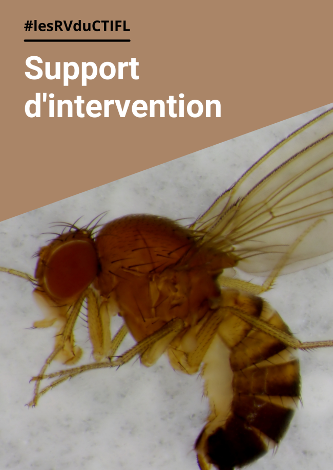 Livret des résumés des interventions de la Journée nationale Drosophila suzukii