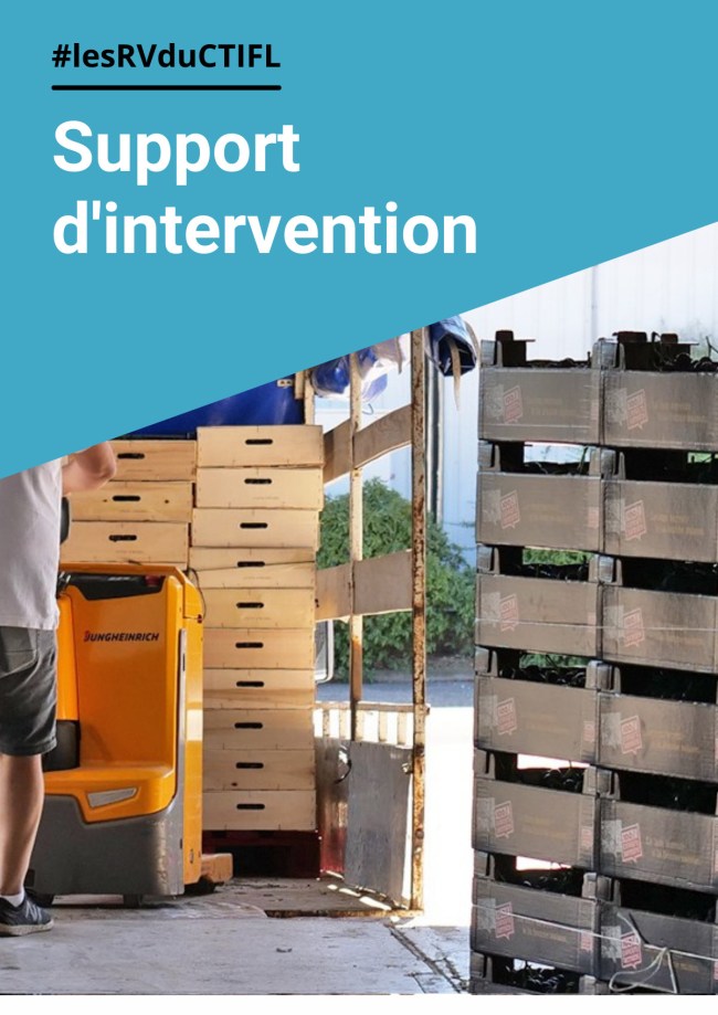 Intérêt d’un tri non destructif à la maturité pour gérer la qualité Intérêt d’un tri non destructif à la maturité pour gérer la qualité