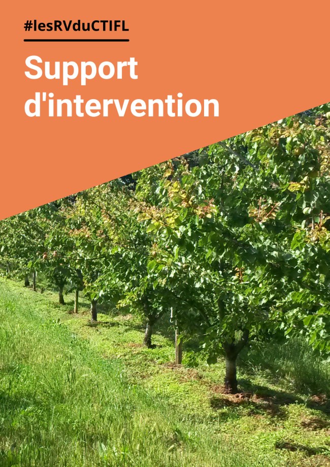 Quels besoins techniques en arboriculture biologique en Europe ? Quels besoins techniques en arboriculture biologique en Europe ?