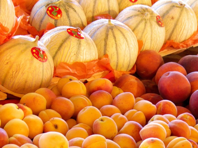 L'offre des fruits d'été