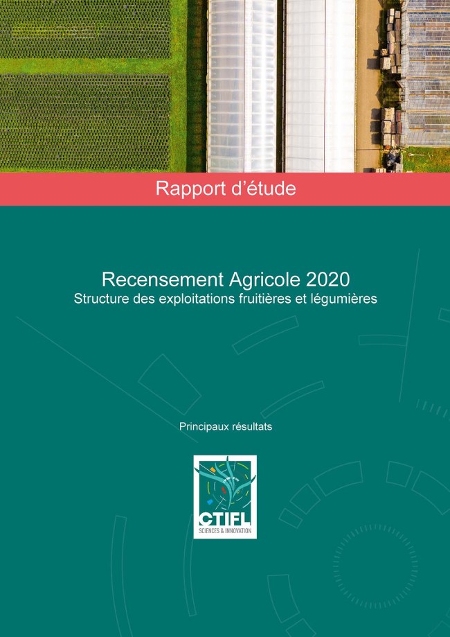 Recensement agricole 2020 : structure des exploitations fruitières et légumières