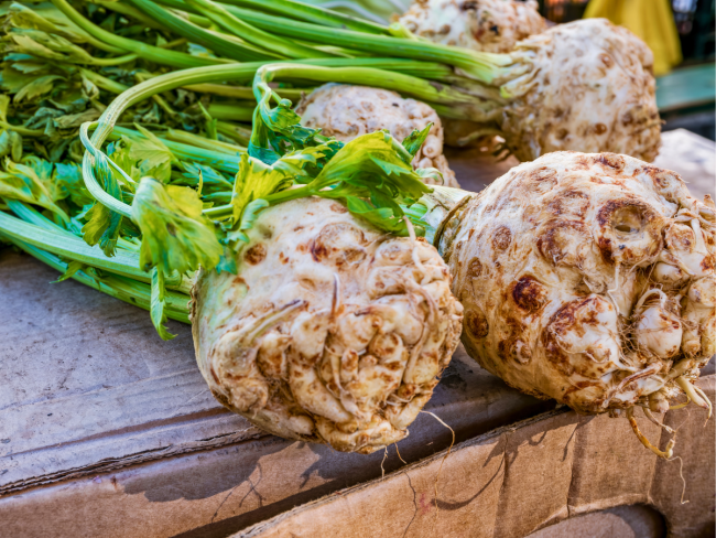 Céleri-rave : une boule de bienfaits en toute saison