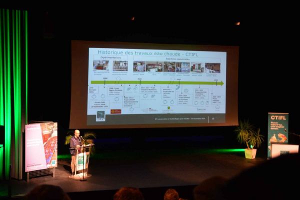 Figure 2 : Intervention sur les traitements thermiques appliqués après récolte pour réduire les pertes sur les fruits et légumes