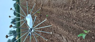 Figure 4 : Robot SentiV en essai sur la station de Terre d'Essais