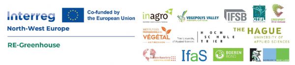 Figure 6 : Logo des partenaires du projet RE-Greenhouse